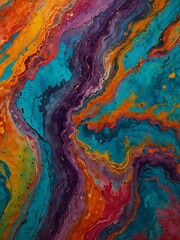 A vibrant marbled texture, perfect for home decor or artistic backgrounds.