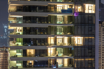 modern skyscrapers in Dubai City
