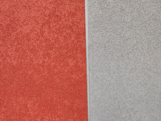 Full frame of a wall with two colors