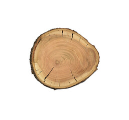 tray, pedestal natural wood without surface treatment