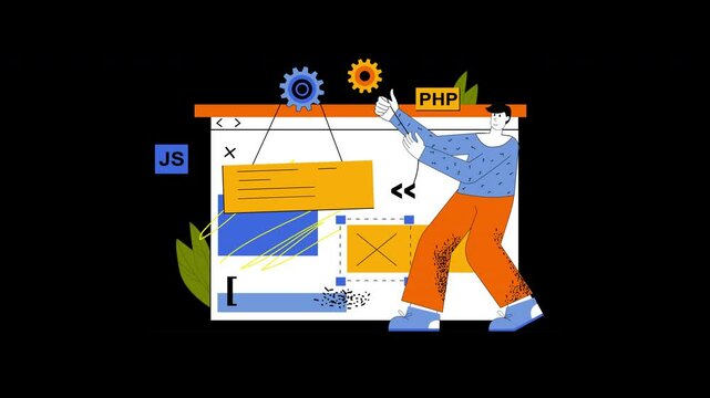Flat Concept Animation