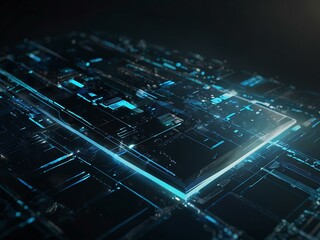 Abstract futuristic technology background.