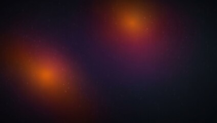 Fototapeta premium Abstract gradient dark background with orange and purple colors.