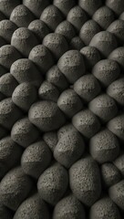Abstract gray acoustic foam background.