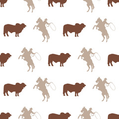 Western America Cowboy country in wild west with Red Indians , rodeos, ranches
