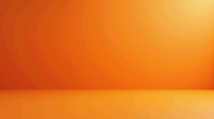 Vibrant Orange Background for Product Presentations and Creative Designs | Abstract, Gradient, and High-Definition Image