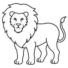 cartoon lion cartoon