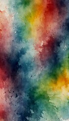 Fototapeta premium Abstract watercolor background with soft brush strokes.