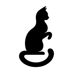 black cat silhouette