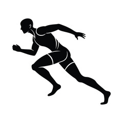 sprinting--vector-illustration