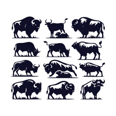 Animal Silhouettes Vector Collection