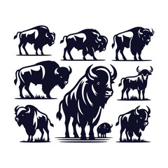 Animal Silhouettes Vector Collection