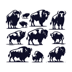 Animal Silhouettes Vector Collection