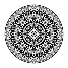 Intricate Mandala Design for Relaxation and Creativity