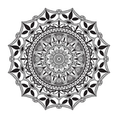 Intricate Mandala Design for Relaxation and Creativity