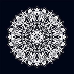 Intricate Mandala Design for Relaxation and Creativity