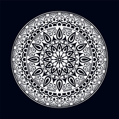 Intricate Mandala Design for Relaxation and Creativity