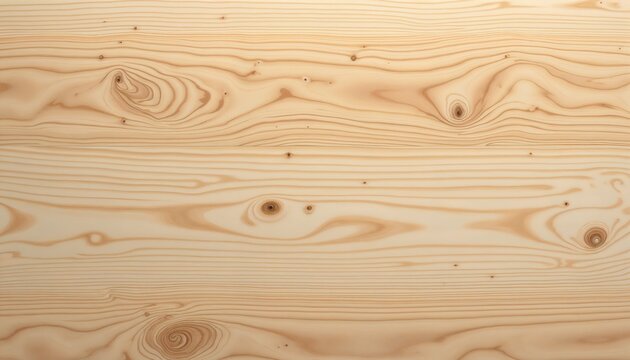 Light wood surface with natural grain and knots