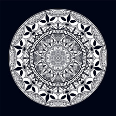 Intricate Mandala Design for Relaxation and Creativity
