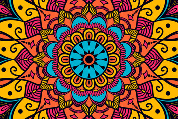 Intricate Mandala Design for Relaxation and Creativity
