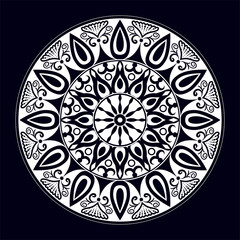 Intricate Mandala Design for Relaxation and Creativity