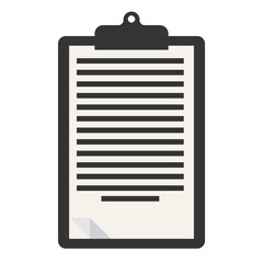 clipboard with list