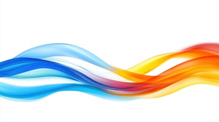 Fototapeta premium Dynamic Glowing Lines in Fiber Optic Technology