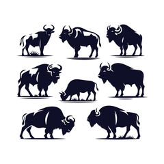 Animal Silhouettes Vector Collection