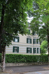 Old houses in Meran - Cycling the transalpine route Via Claudia Augusta