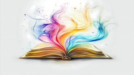 colorful book