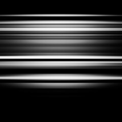 Obraz premium Black and white stripe abstract background. Motion lines effect.