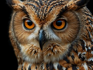 Obraz premium AI-generated image of an owl.