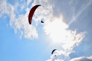 Paragliding 