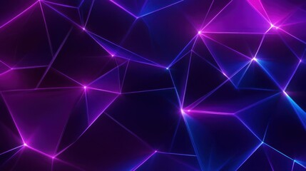 Obraz premium Modern Dark Metallic Background with Violet Lighting