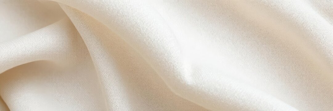 Close-up of a soft, textured fabric in a neutral tone, detail, design