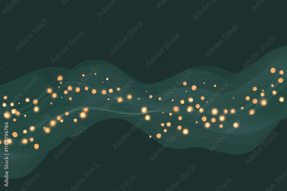 Poster Festive Christmas-themed vector background with decorative elements and a space for custom text, perfect for holiday designs