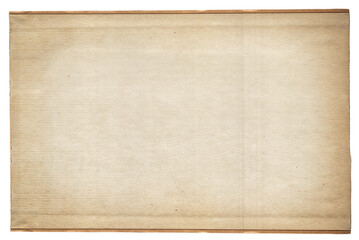 Vintage background of old ancient torn paper texture isolated