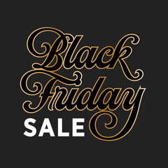 Black Friday Sale, Thanksgiving Sale, Black Friday Background, Black Friday Sign, Sale Sign, Clearance Sign, Discount Sign, Vector Illustration Background