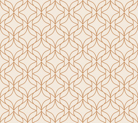 Seamless vector art deco pattern. Abstract background. 
Modern geometric print for fabric, surface, wallpaper.