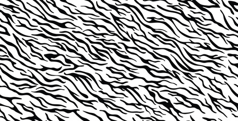 Seamless curve pattern texture on white background.
