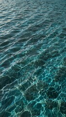 Fototapeta premium Aqua serenity, pure, calming backdrop with smooth surface.