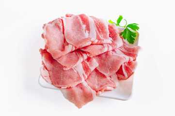 豚肩ロース肉　薄切り