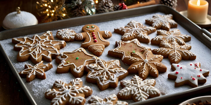christmas gingerbread cookies