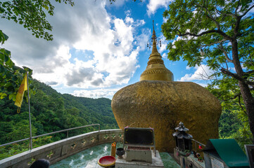 Kyaik Htee Yoe Pagoda of thailand Phra That Inkhang Temple.