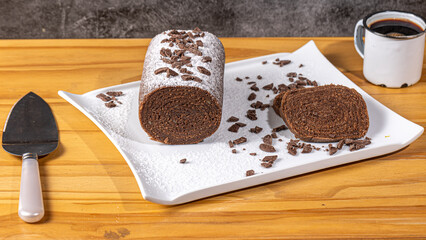 Chocolate roulade