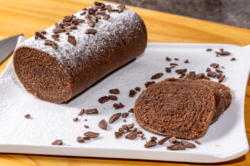 Chocolate roulade