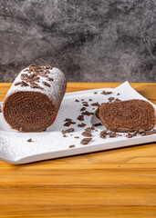 Chocolate roulade