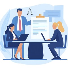 Team collaboration meeting corporate office business presentation modern environment professional viewpoint teamwork concept