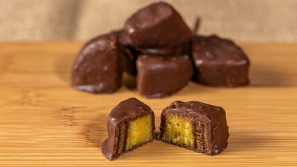 chocolate and hazelnuts