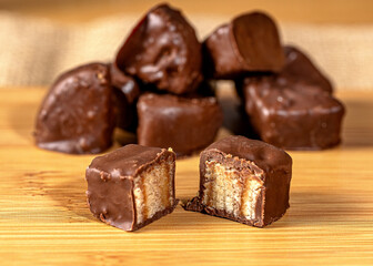 chocolate and hazelnuts